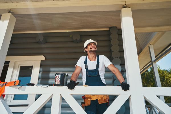 Porch Ceiling Construction in New Baltimore