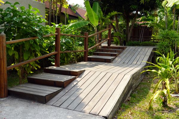 Wood Ramp Installation in New Baltimore