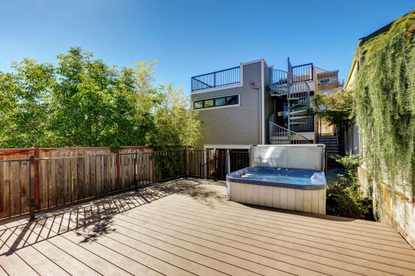 Hot Tub Deck Installation in New Baltimore
