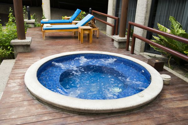 Hot Tub Deck Construction in New Baltimore
