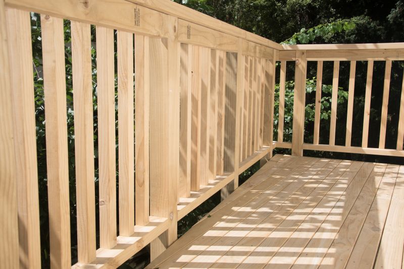 Restored Wooden Deck